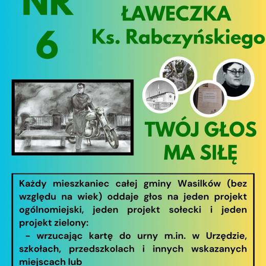 Ławeczka ks. Rabczyńskiego