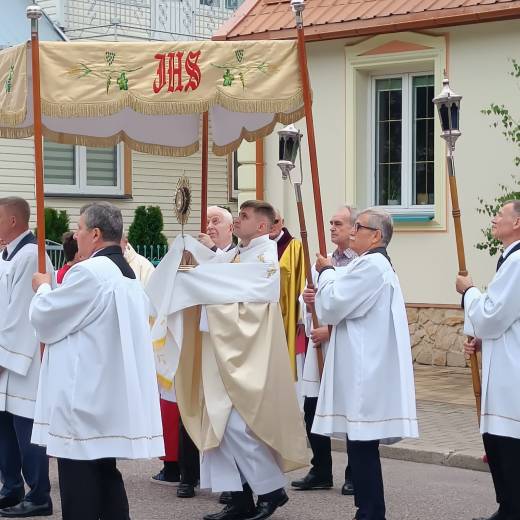 Boże Ciało 2025 procesja