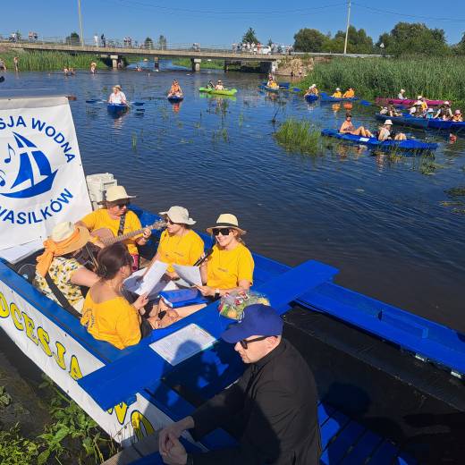 11. Procesja Wodna z Obrazem Matki Miłosierdzia w Wasilkowie